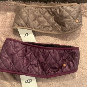 NWT TWO for One! UGG Quilted Headbands one Brown and one Purple offers accepted!
